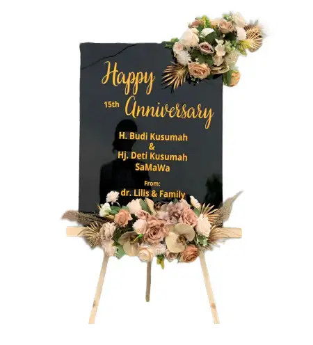 Papan Bunga Akrilik Tanggamus