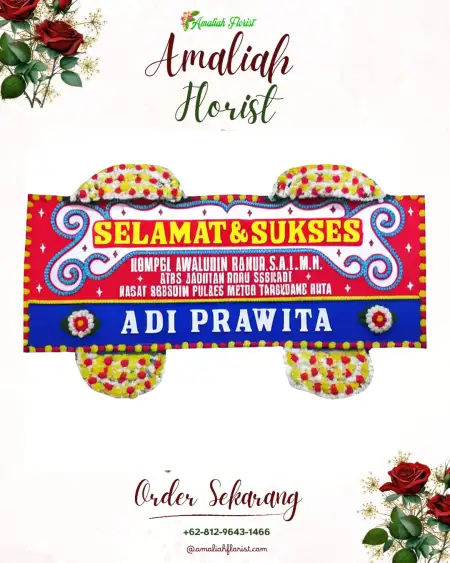 Papan Bunga Ucapan Selamat Tanggamus