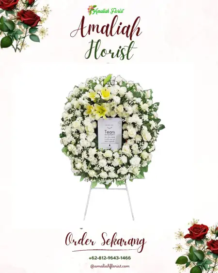 Krans Bunga Duka Tanggamus